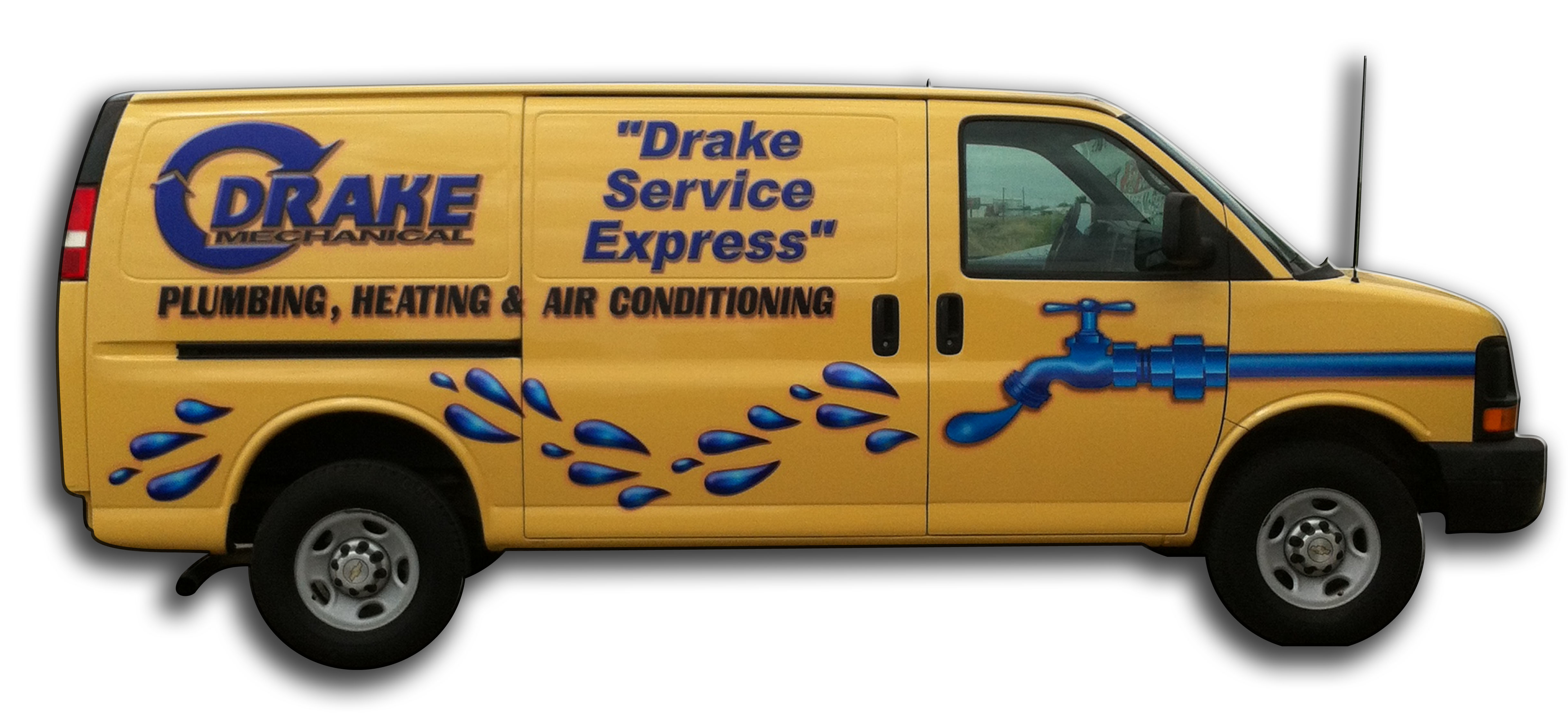 Drake Mechanical, The guys in the big yellow trucks